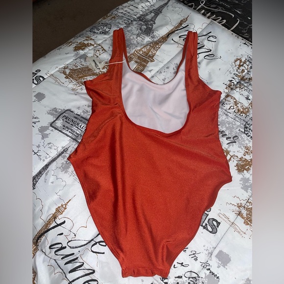 Slogan One Piece Swinsuit - Picture 2 of 6